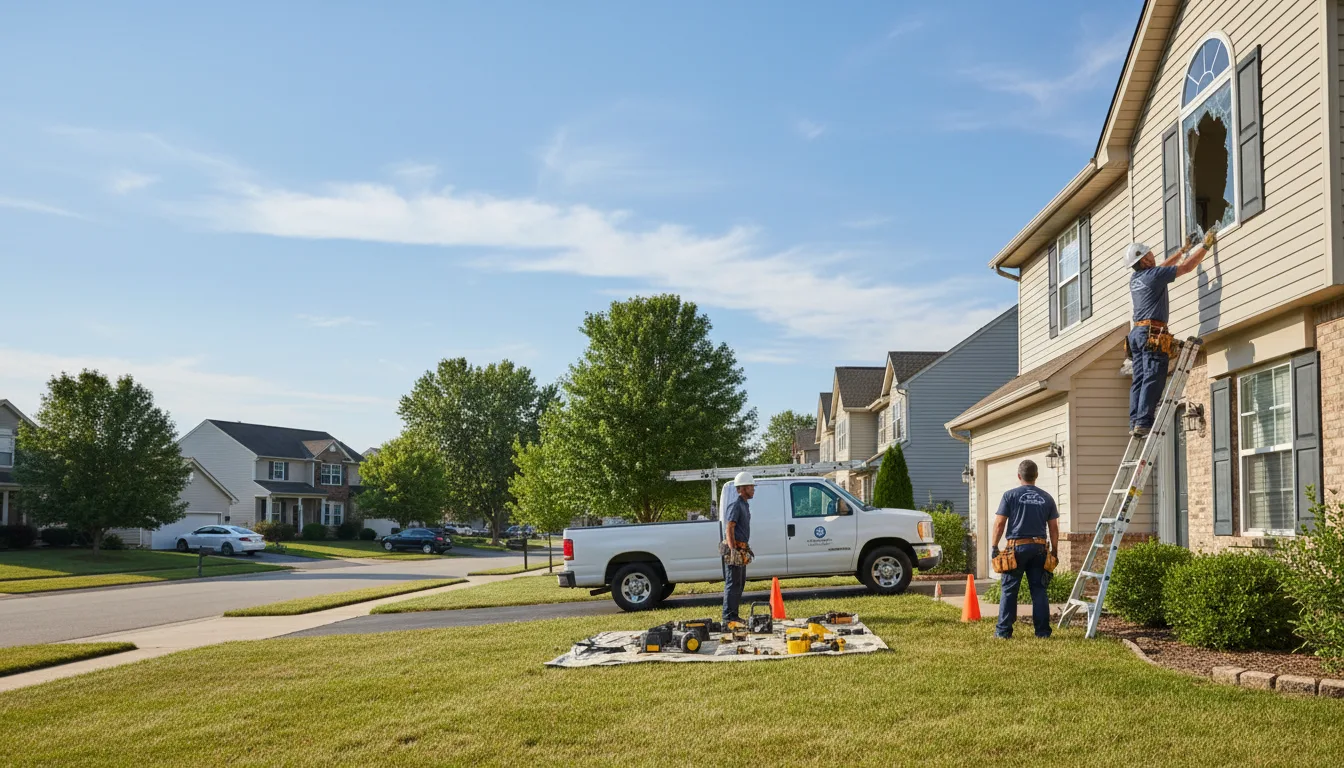 Expert window installer providing residential service in Pleasant Valley, IA